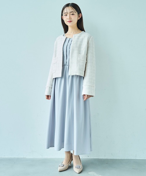 ノーカラージャケットMii*様 SHIPS（シップス） ジャケット ノーカラージャケット 「手洗い可能