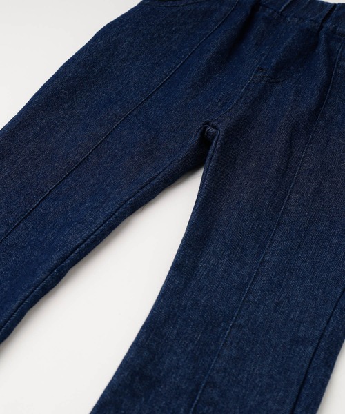 URBAN CHERRY（アーバンチェリー）の「裾フリンジフロントリボンデニム（デニムパンツ・キッズ・ブルー・130cm/110cm/120cm/140cm/150cm）」の11枚目の写真