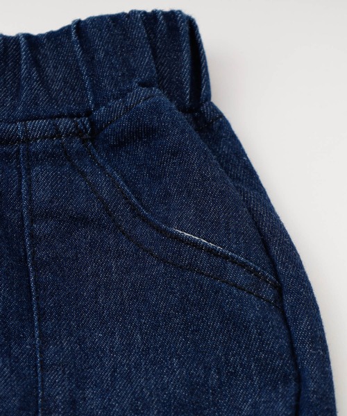 URBAN CHERRY（アーバンチェリー）の「裾フリンジフロントリボンデニム（デニムパンツ・キッズ・ブルー・130cm/110cm/120cm/140cm/150cm）」の19枚目の写真