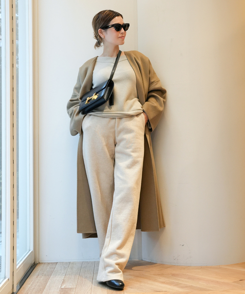 Deuxieme Classe(ドゥーズィエムクラス)の「【ENTIRE STUDIOS / エンタイアスタジオ】STRAIGHT-LEG SWEATPANT(スウェットパンツ・レディース・ベージュ・FREE)」の11枚目の写真