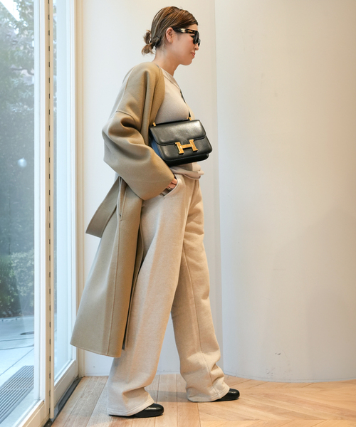 Deuxieme Classe(ドゥーズィエムクラス)の「【ENTIRE STUDIOS / エンタイアスタジオ】STRAIGHT-LEG SWEATPANT(スウェットパンツ・レディース・ベージュ・FREE)」の12枚目の写真