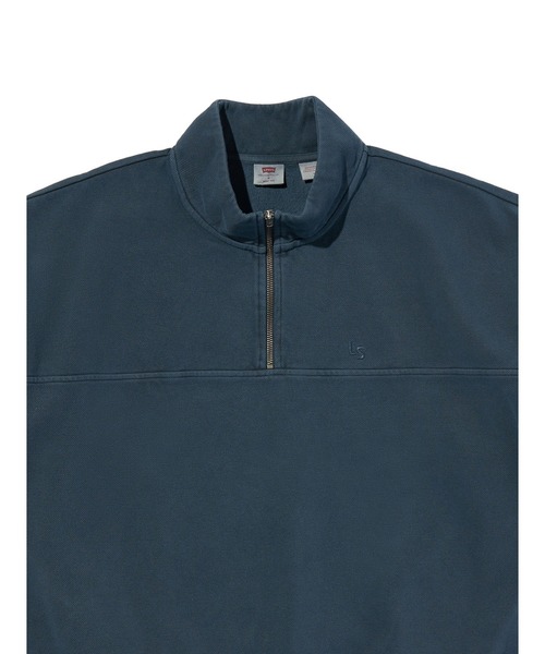 Levi's（リーバイス）の「Levi's/リーバイス MARINA クォータージップ スウェットシャツ（スウェット・メンズ・ブルー・XL/L/M/S）」の4枚目の写真