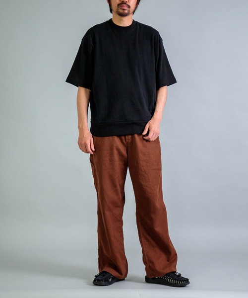 gicipi（ジチピ）の「[gicipi] TONNO / クルーネックリラックスフィット Tシャツ（Tシャツ/カットソー・メンズ・ホワイト/コバルトブルー/ベージュ/ブラック・4/5）」の18枚目の写真