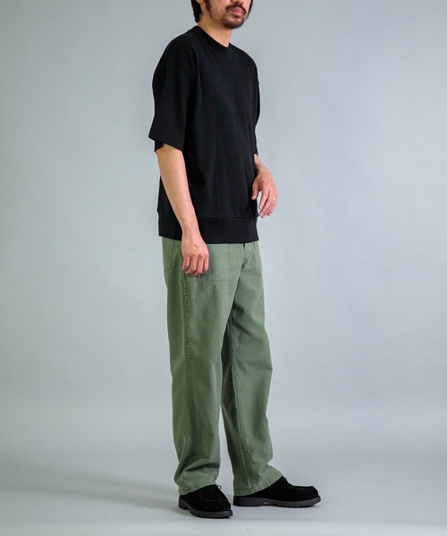 gicipi（ジチピ）の「[gicipi] TONNO / クルーネックリラックスフィット Tシャツ（Tシャツ/カットソー・メンズ・ホワイト/コバルトブルー/ベージュ/ブラック・4/5）」の17枚目の写真