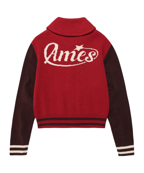 AMESWORLDWIDE(アメスワールドワイド)の「CROP COWICHAN CARDIGAN RED(カーディガン/ボレロ・レディース・その他・FREE)」の9枚目の写真