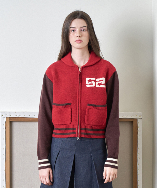 AMESWORLDWIDE(アメスワールドワイド)の「CROP COWICHAN CARDIGAN RED(カーディガン/ボレロ・レディース・その他・FREE)」の8枚目の写真