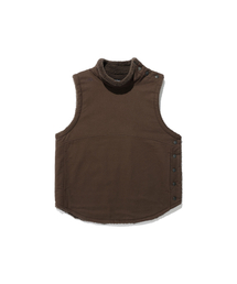 NICE GHOST CLUB（ナイスゴーストクラブ）の「FLEECE BULLET PROOF VEST_BROWN(NG2EFUB990A)（ベスト）」