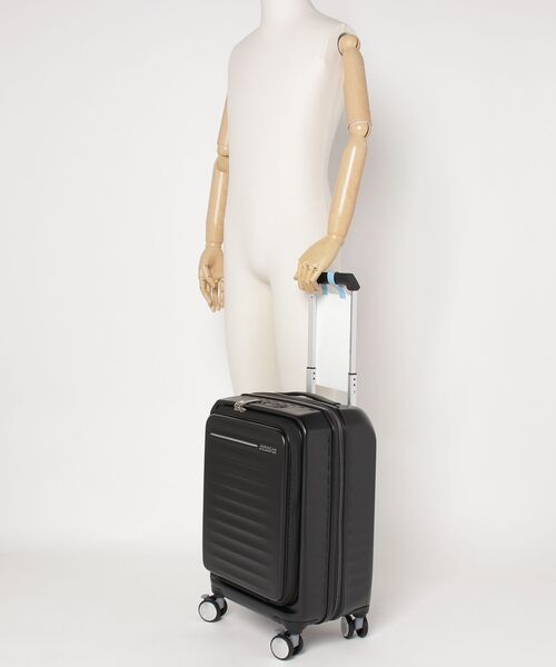 AMERICAN TOURISTER（アメリカンツーリスター）の「アメリカンツーリスター FRONTEC スピナー54/ 19エキスパンダーTSA OS V2 ブラック（スーツケース/キャリーバッグ・メンズ・ブラック・S）」の11枚目の写真
