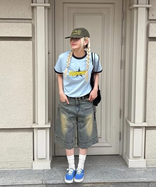 LMCの「スターリンガーTシャツ ライトブルー(Tシャツ/カットソー・レディース・その他・S/M/L/XL)」の8枚目の写真