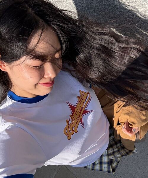LMCの「スターリンガーTシャツ ライトブルー(Tシャツ/カットソー・レディース・その他・S/M/L/XL)」の12枚目の写真