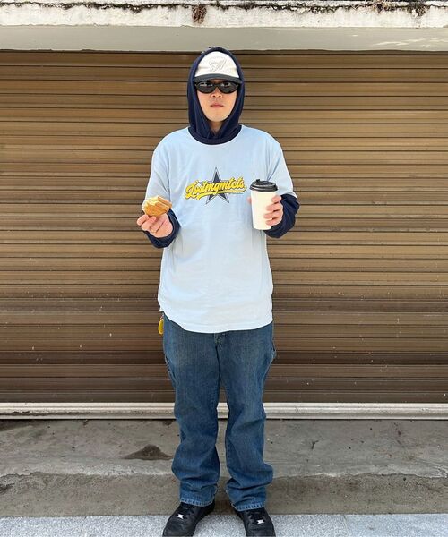 LMCの「スターリンガーTシャツ ライトブルー(Tシャツ/カットソー・レディース・その他・S/M/L/XL)」の13枚目の写真