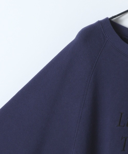 JEANASIS(ジーナシス)の「アソートロゴシシュウウラケプルオーバー/647632(スウェット・レディース・ホワイト系その他/ネイビー系/グレー系その他・FREE)」の10枚目の写真