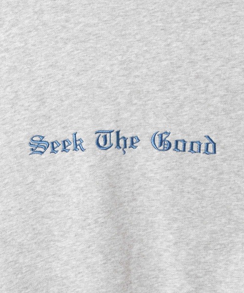 JEANASIS(ジーナシス)の「アソートロゴシシュウウラケプルオーバー/647632(スウェット・レディース・ホワイト系その他/ネイビー系/グレー系その他・FREE)」の4枚目の写真