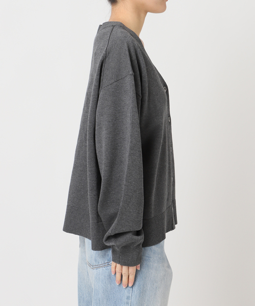 plage（プラージュ）の「《WEB限定追加》sweat kn nuance カーディガン（カーディガン/ボレロ・レディース・チャコールグレー/ライトグレー・FREE）」の20枚目の写真