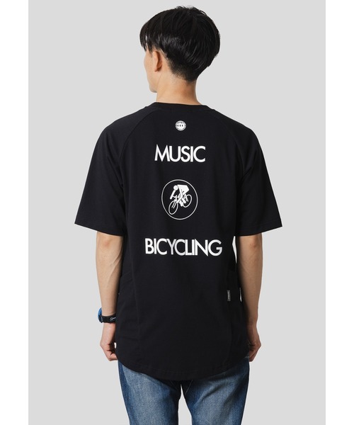 CITY COUNTRY CITY(シティーカントリーシティー)の「narifuri × CCC ツールドTシャツ(Tシャツ/カットソー・メンズ・シルバーグレー/ブラック・SMALL/MEDIUM/LARGE/X-LARGE)」の6枚目の写真