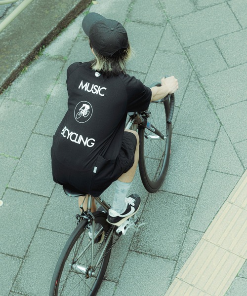 CITY COUNTRY CITY(シティーカントリーシティー)の「narifuri × CCC ツールドTシャツ(Tシャツ/カットソー・メンズ・シルバーグレー/ブラック・SMALL/MEDIUM/LARGE/X-LARGE)」の3枚目の写真