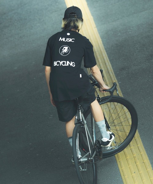 CITY COUNTRY CITY(シティーカントリーシティー)の「narifuri × CCC ツールドTシャツ(Tシャツ/カットソー・メンズ・シルバーグレー/ブラック・SMALL/MEDIUM/LARGE/X-LARGE)」の5枚目の写真