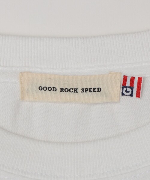 GOOD ROCK SPEED(グッドロックスピード)の「GOOD ROCK SPEED: USPS グラフィック プリント Tシャツ(ロンT)◇(Tシャツ/カットソー・メンズ・ホワイト/グレー・X-LARGE/LARGE/MEDIUM)」の11枚目の写真