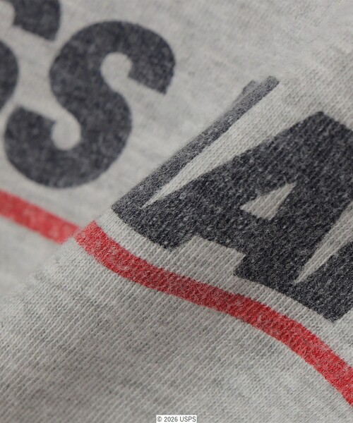 GOOD ROCK SPEED(グッドロックスピード)の「GOOD ROCK SPEED: USPS グラフィック プリント Tシャツ(ロンT)◇(Tシャツ/カットソー・メンズ・ホワイト/グレー・X-LARGE/LARGE/MEDIUM)」の17枚目の写真