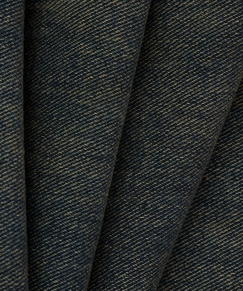 Dalfwin（ダールフィン）の「韓国ファッション 左右非対称デザインハイウエストワイドデニム（デニムパンツ・レディース・ブルー・SMALL/MEDIUM/LARGE）」の10枚目の写真