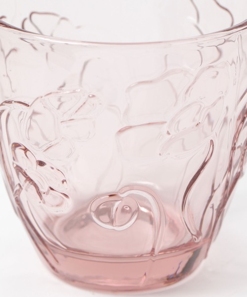 studio CLIP（スタディオクリップ）の「ルペタルエンボスグラス（グラス/マグカップ/タンブラー・レディース・ピンク/イエロー/ブルー・FREE）」の9枚目の写真