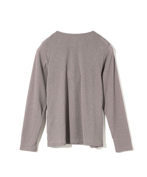 MIDIUMISOLID(ミディウミソリッド)の「MIDIUMISOLID for Ladies クルーネックロングカーディガン(カーディガン/ボレロ・レディース・キナリ/ピンク/グレー/ブラック・FREE)」の22枚目の写真