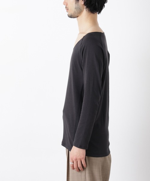 NANO universe(ナノユニバース)の「Anti Soaked(R)Plus インナーTシャツ 長袖(Tシャツ/カットソー・メンズ・ブラック/ホワイト・L/M/XL)」の18枚目の写真