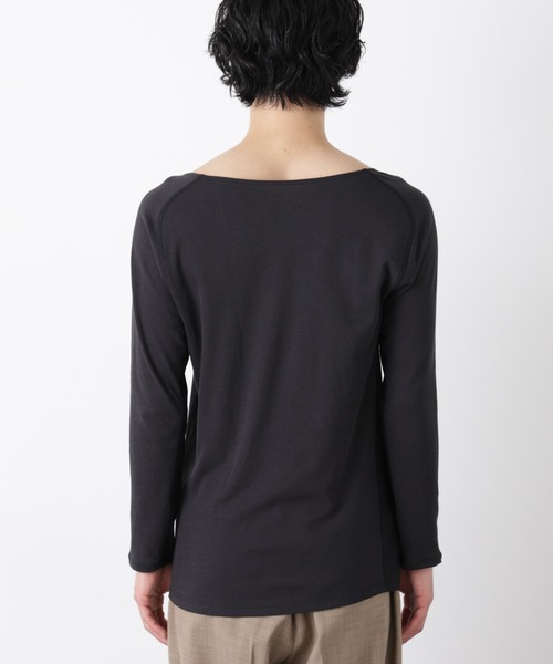 NANO universe(ナノユニバース)の「Anti Soaked(R)Plus インナーTシャツ 長袖(Tシャツ/カットソー・メンズ・ブラック/ホワイト・L/M/XL)」の19枚目の写真