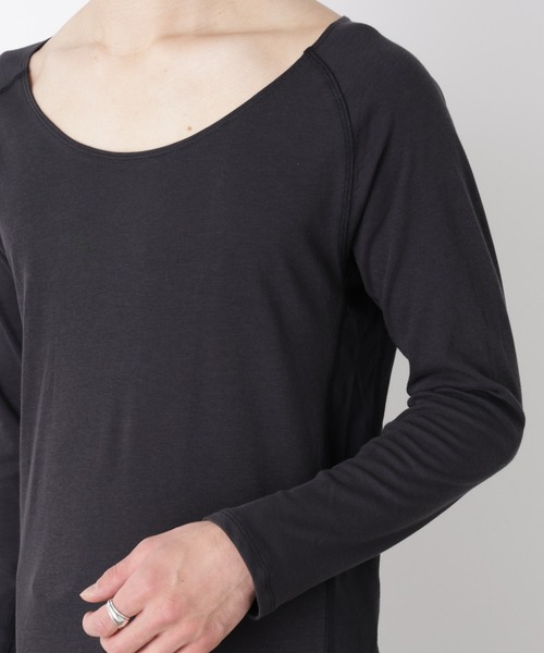 NANO universe(ナノユニバース)の「Anti Soaked(R)Plus インナーTシャツ 長袖(Tシャツ/カットソー・メンズ・ブラック/ホワイト・L/M/XL)」の21枚目の写真