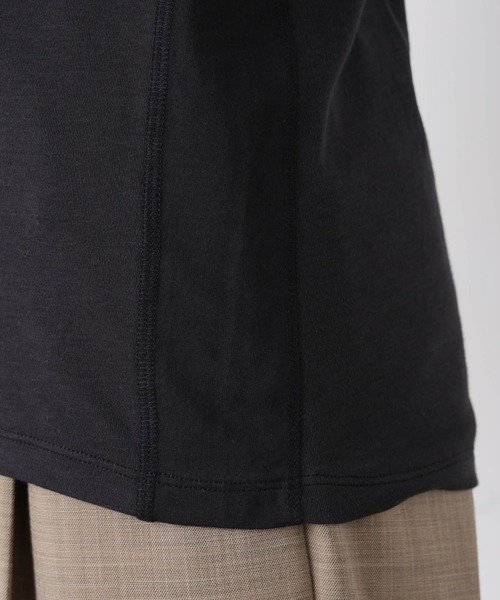 NANO universe(ナノユニバース)の「Anti Soaked(R)Plus インナーTシャツ 長袖(Tシャツ/カットソー・メンズ・ブラック/ホワイト・L/M/XL)」の22枚目の写真