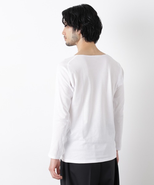 NANO universe(ナノユニバース)の「Anti Soaked(R)Plus インナーTシャツ 長袖(Tシャツ/カットソー・メンズ・ブラック/ホワイト・L/M/XL)」の6枚目の写真