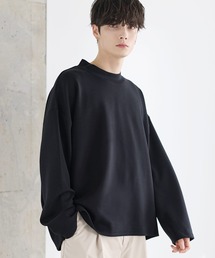 モックネック」に該当するブラック/黒色系のメンズファッション通販