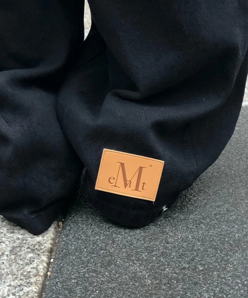 MUCENT(ムセント)の「【日本未発売/WEB限定】MUCENT(ムセント)/ユニセックス サイドピンタック スナップ ワイド コットン パンツ/ONEIL SIDE PINTUCK WIDE COTTON PANTS UNISEX(その他パンツ・レディース・ベージュ/ホワイト/ブラック・M/L)」の4枚目の写真