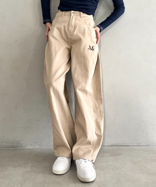 at12:03｜アットイチニーゼロサン（メンズ）のその他パンツ（ベージュ
