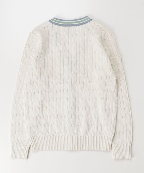 POLO RALPH LAUREN CHILDRENSWEAR(ポロ ラルフ ローレン チルドレンズウェア)の「コットン クリケット カーディガン(カーディガン/ボレロ・キッズ・ナチュラル・XL/L/M/S)」の4枚目の写真