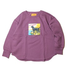 NATAL DESIGN（ネイタルデザイン）の「BRUSHED COTTON LONG SLEEVE CREW "Lil Guardian"（スウェット）」