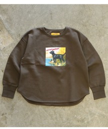 NATAL DESIGN（ネイタルデザイン）の「BRUSHED COTTON LONG SLEEVE CREW "Lil Guardian"（スウェット）」