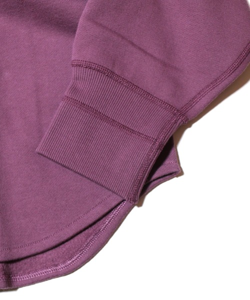 NATAL DESIGN（ネイタルデザイン）の「BRUSHED COTTON LONG SLEEVE CREW "Lil Guardian"（スウェット・メンズ・パープル/チョコ/オリーブ・SMALL/MEDIUM/LARGE/X-LARGE）」の7枚目の写真
