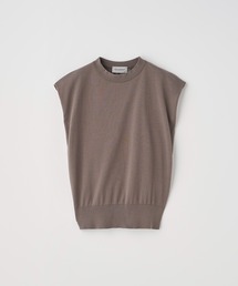 JOHN SMEDLEY | フレンチスリーブコットンニットプルオーバー(ニット/セーター)