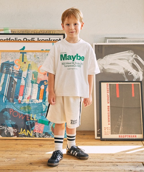 GENERATOR(ジェネレーター)の「GENERATOR/ジェネレーター ラインショートパンツ(その他パンツ・キッズ・ホワイト/トップグレー/ブラック・XL/L/M)」の4枚目の写真