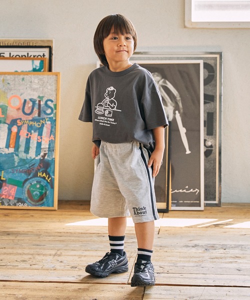 GENERATOR(ジェネレーター)の「GENERATOR/ジェネレーター ラインショートパンツ(その他パンツ・キッズ・ホワイト/トップグレー/ブラック・XL/L/M)」の6枚目の写真