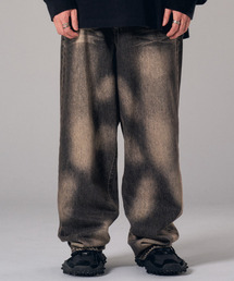 IDWS（アイドンワナセル）の「Balloon Wide Denim Pants Brown（デニムパンツ）」