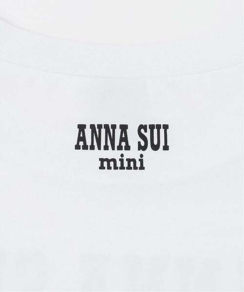 ANNA SUI mini（アナスイ・ミニ）の「【親子リンク】LADIES_蝶ロゴ長袖Tシャツ【接触冷感・UVカット】（Tシャツ/カットソー・レディース・ホワイト・F）」の9枚目の写真