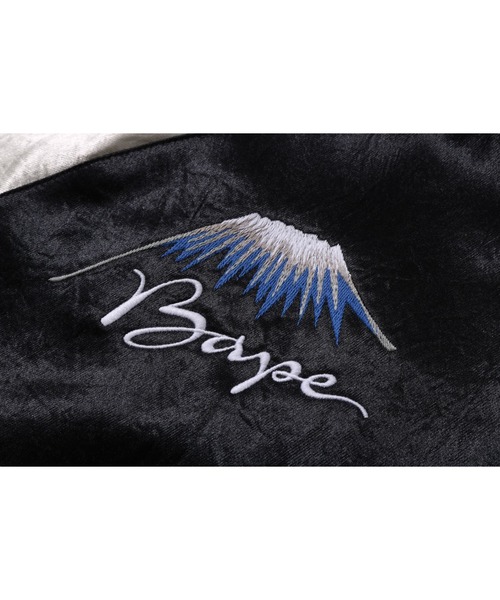 A BATHING APE(アベイシングエイプ)の「BAPE JAPANESE ART SOUVENIR JACKET(ミリタリージャケット・メンズ・オリーブ/ネイビー・MEDIUM/SMALL/X-LARGE/XX-LARGE/LARGE)」の5枚目の写真