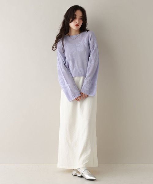 RAGEBLUE（レイジブルー）の「シャイニーIラインスカート（スカート・レディース・ホワイト/ブラック/ブルー・FREE）」の22枚目の写真