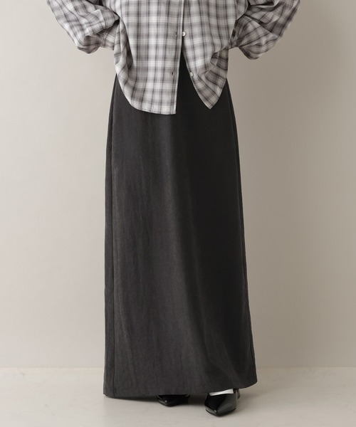 RAGEBLUE（レイジブルー）の「シャイニーIラインスカート（スカート・レディース・ホワイト/ブラック/ブルー・FREE）」の4枚目の写真