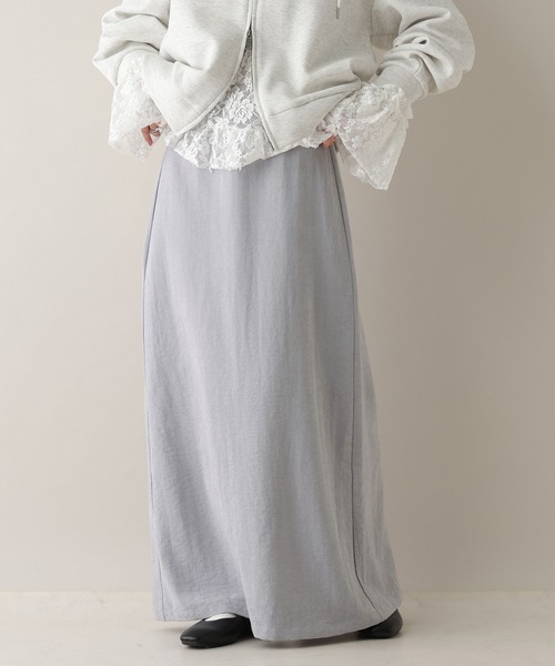 RAGEBLUE（レイジブルー）の「シャイニーIラインスカート（スカート・レディース・ホワイト/ブラック/ブルー・FREE）」の9枚目の写真