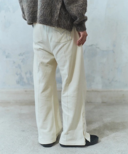 Etrarium（エトラリウム）の「ETR Sweat Pants（スウェットパンツ・メンズ・グレー/ブラック/アイボリー・SMALL/MEDIUM）」の4枚目の写真
