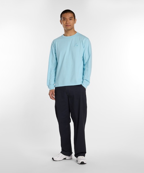 NEW BALANCE(ニューバランス)の「大谷翔平シグネチャーヘビーオンス長袖Tシャツ(Tシャツ/カットソー・メンズ・スミクロ/オフホワイト/サックスブルー・SMALL/MEDIUM/LARGE/X-LARGE/XX-LARGE/XXX-LARGE)」の21枚目の写真