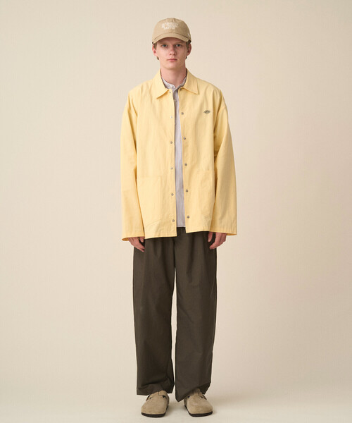 Men's Cotton Linen Coverall Shirt（カバーオール）｜DANTON